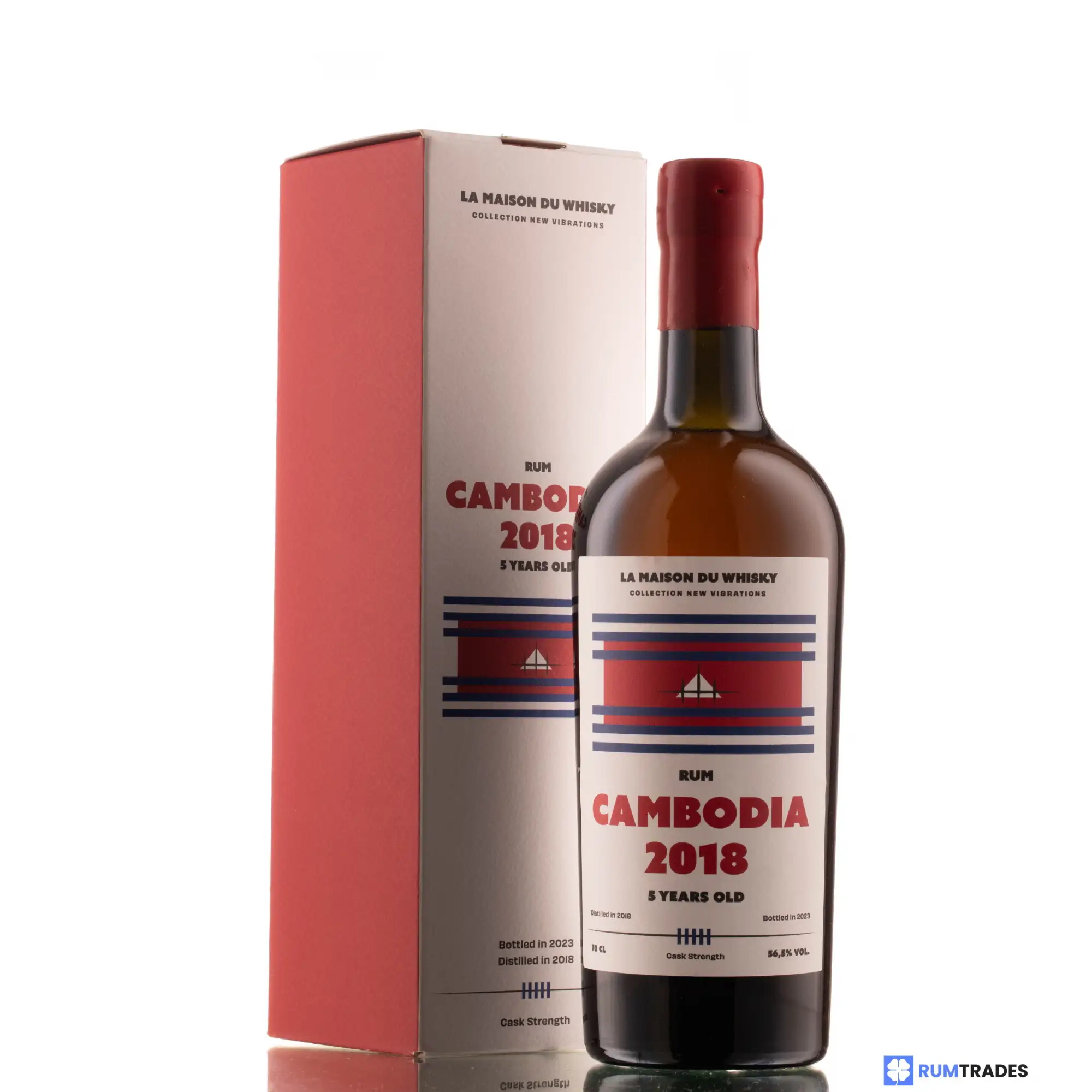 Bottle of La Maison Du Whisky Samai Rhum Cambodia (Flag Series) 2018