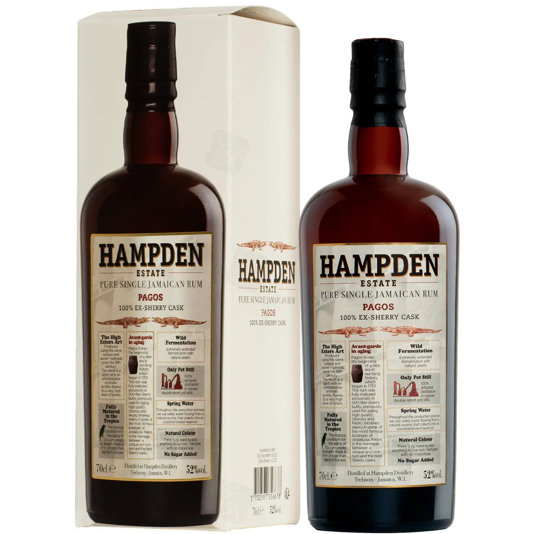 Bottle of Velier Hampden Pagos Sherry (Batch 2) 2023