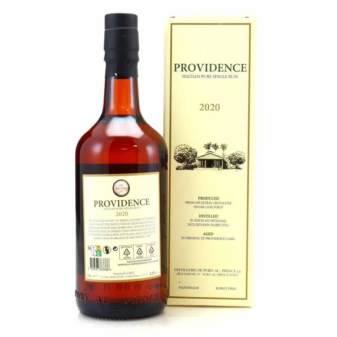 Hochauflösendes Bild von Velier Providence Haitian Pure Single Rum 2020