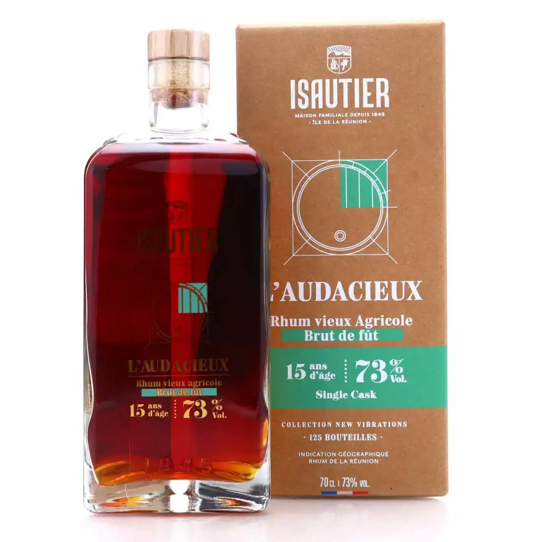 Bottle of Isautier L’Audacieux Rhum Vieux Agricole - Brut de fût (LMDW) 2006
