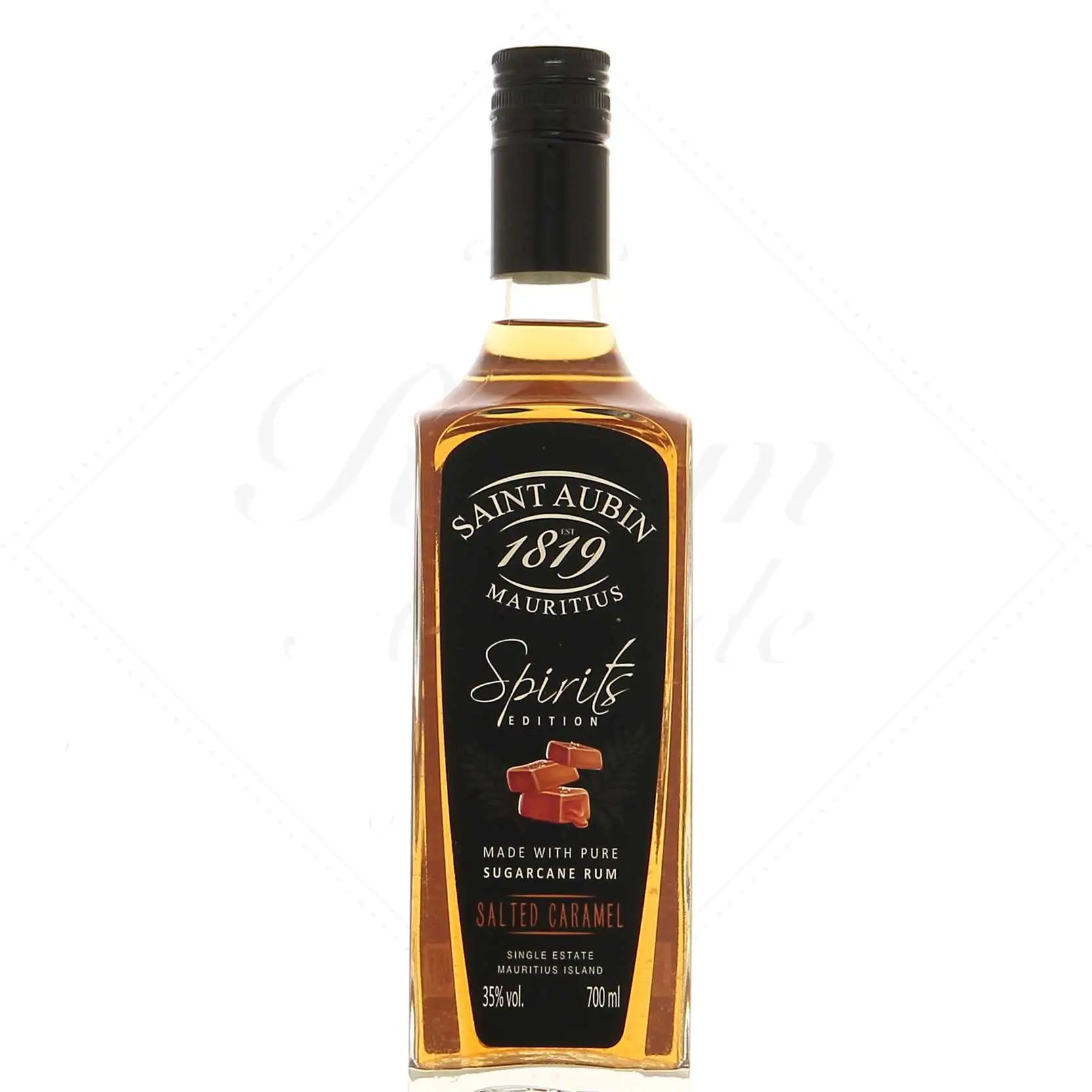 Bottle of Saint Aubin Spirits Edition Salted Caramel