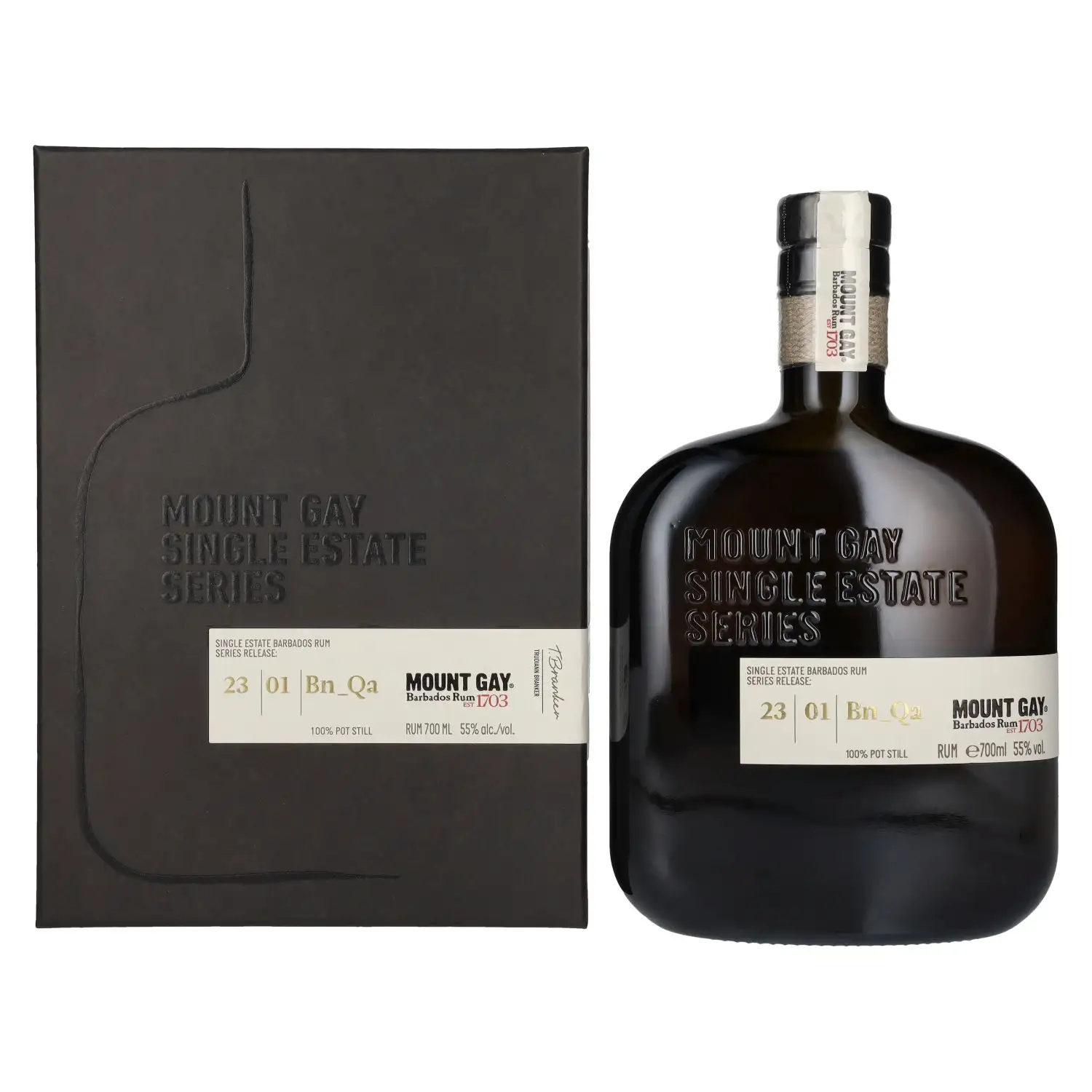 Bottle of Mount Gay Single Estate Series Release 23 | 01 | Bn_Qa 2017