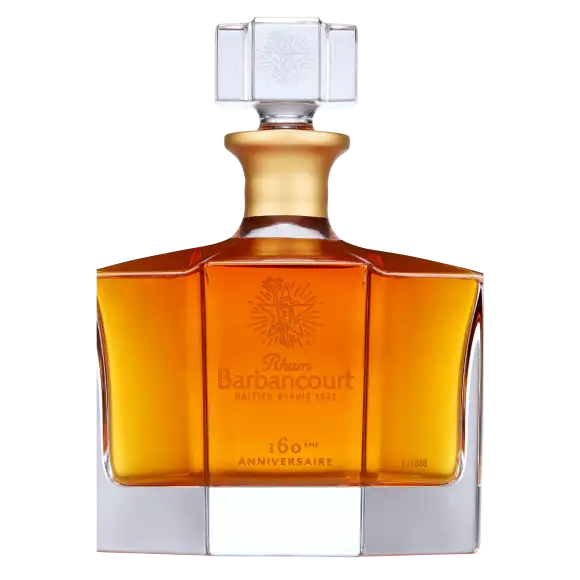 Bottle of Barbancourt 160ème anniversaire