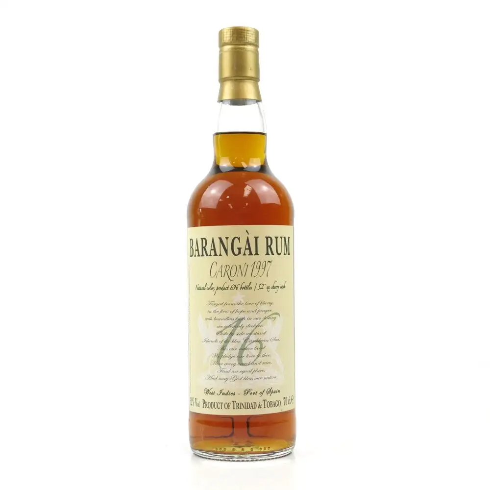 Bottle of Pellegrini Caroni Barangài Single Rare Cask 16 HTR 1997