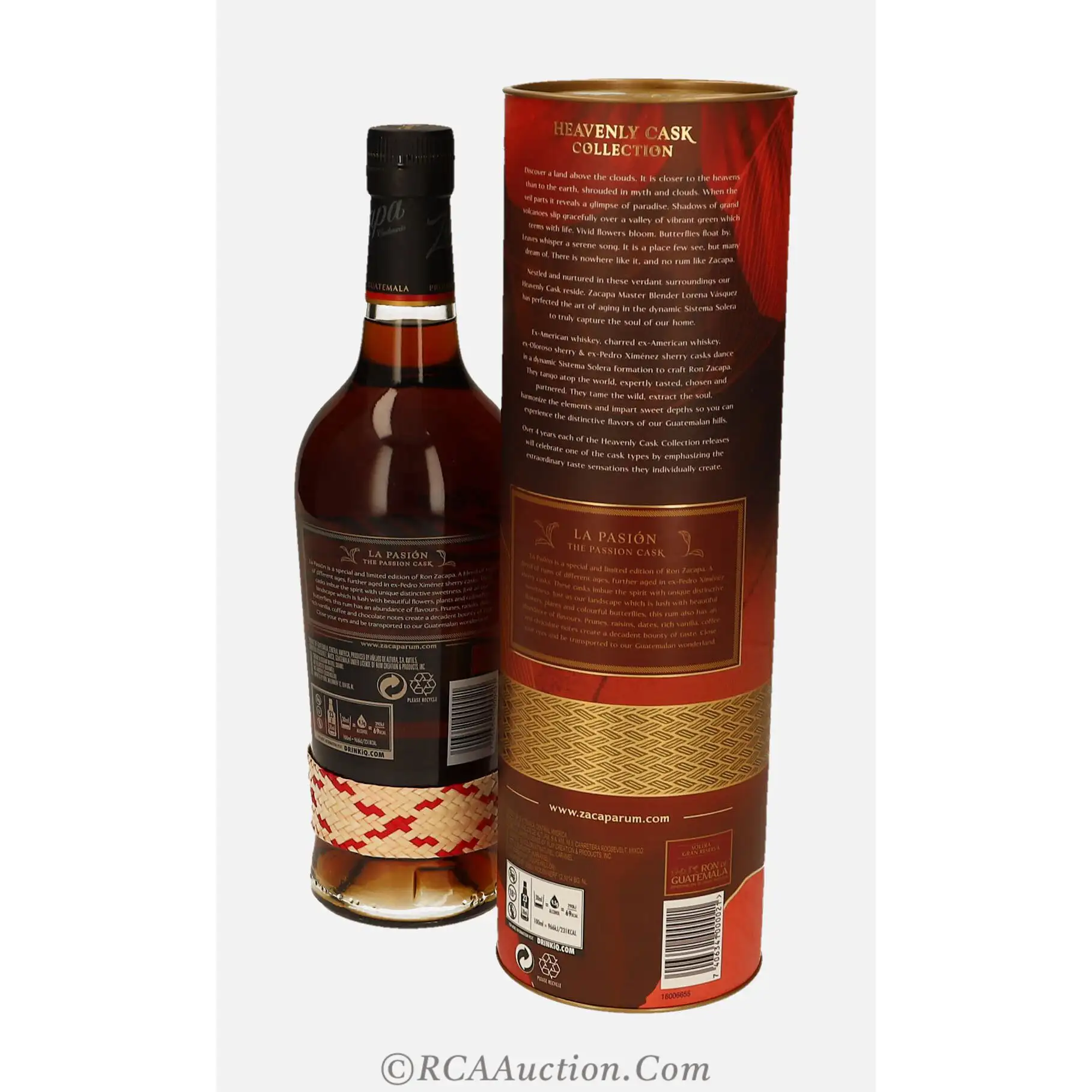 High resolution image of Ron Zacapa LA PASION (The Passion Cask)