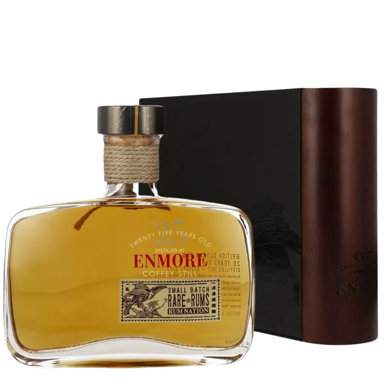 Bottle of Rum Nation Enmore British Guyana Rum 1997