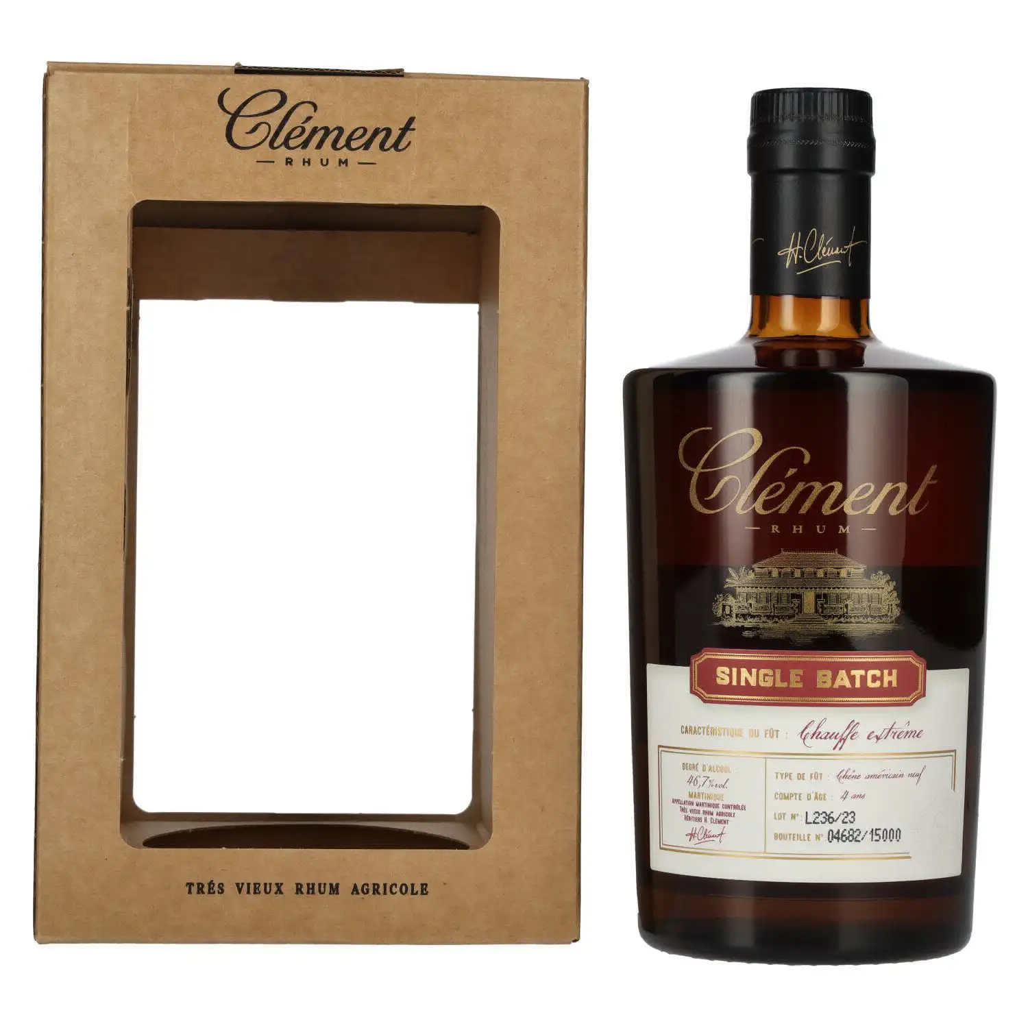 Bottle of Clément Single Batch (Chauffe Extrême) 2019