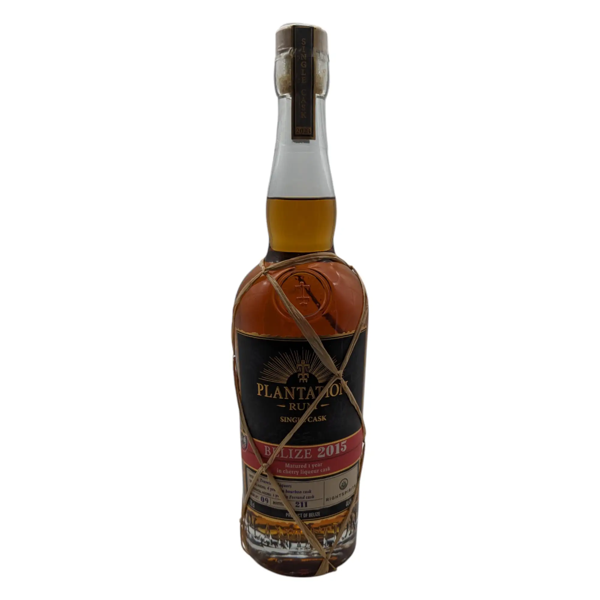 Hochauflösendes Bild von Travellers Plantation Belize 2015 Cherry Liquer Cask