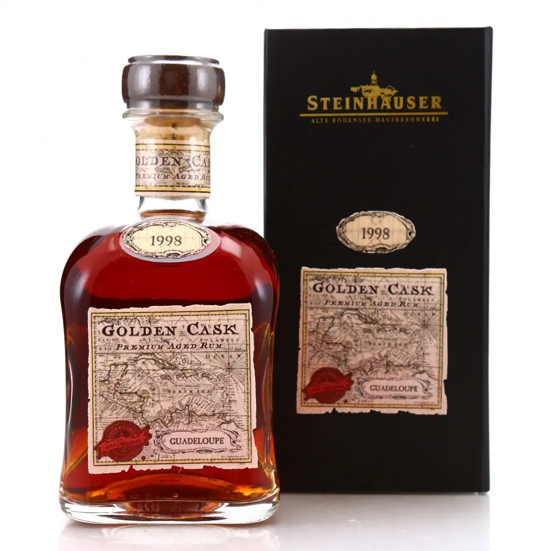 Bottle of Steinhauser GmbH Bellevue Golden Cask Guadeloupe 1998