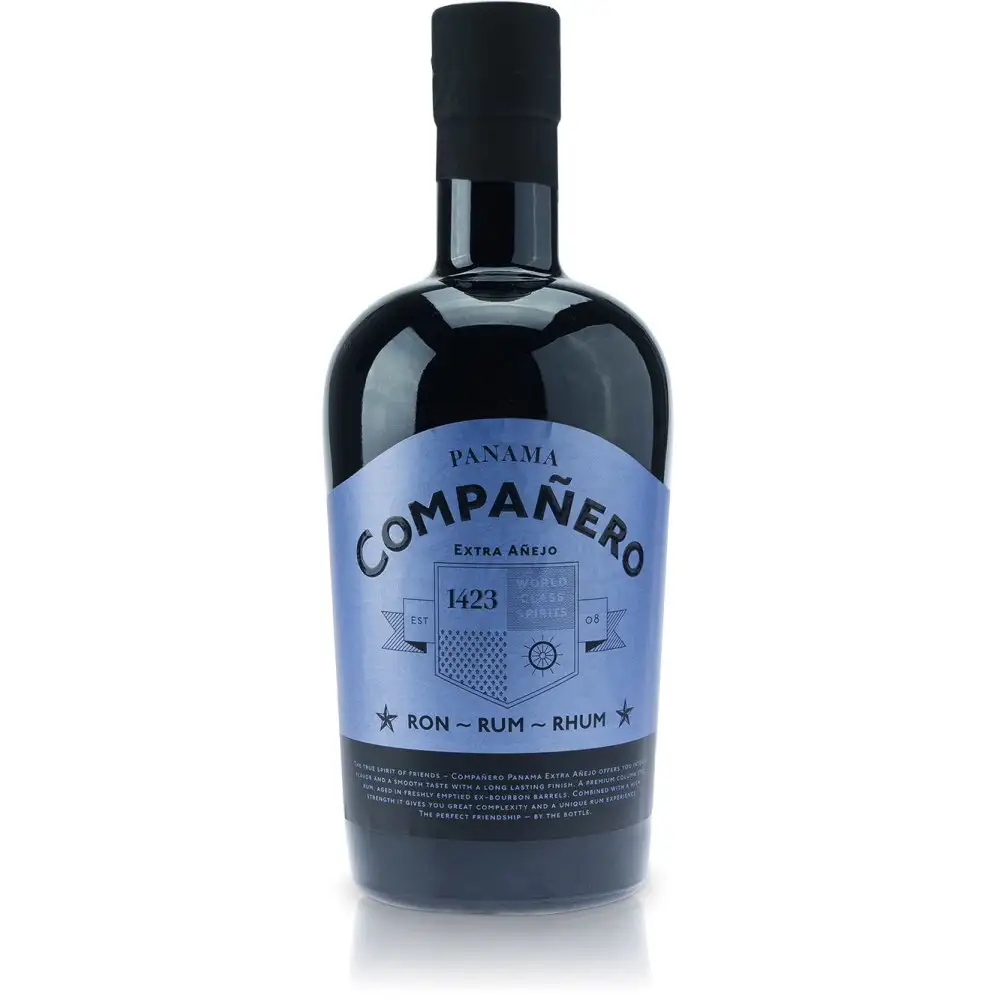 Bottle of Companero Ron Panama Extra Anejo