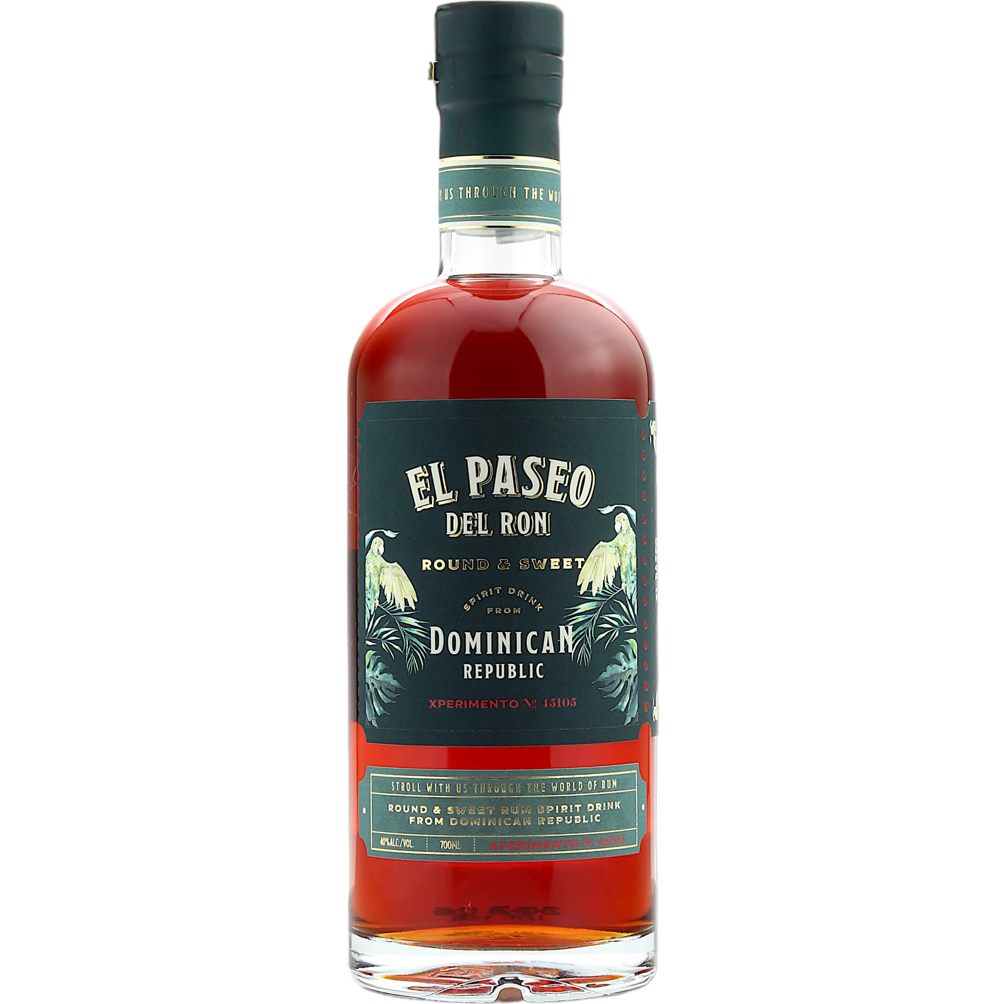 Bottle of AB No. 1 Brands Secret El Paseo del Ron Xperimento (Round and Sweet) 2023