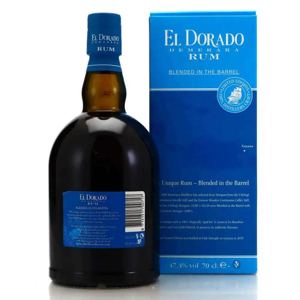 Hochauflösendes Bild von Uitvlugt & Enmore El Dorado Blended In The Barrel ICBU & EHP 2008