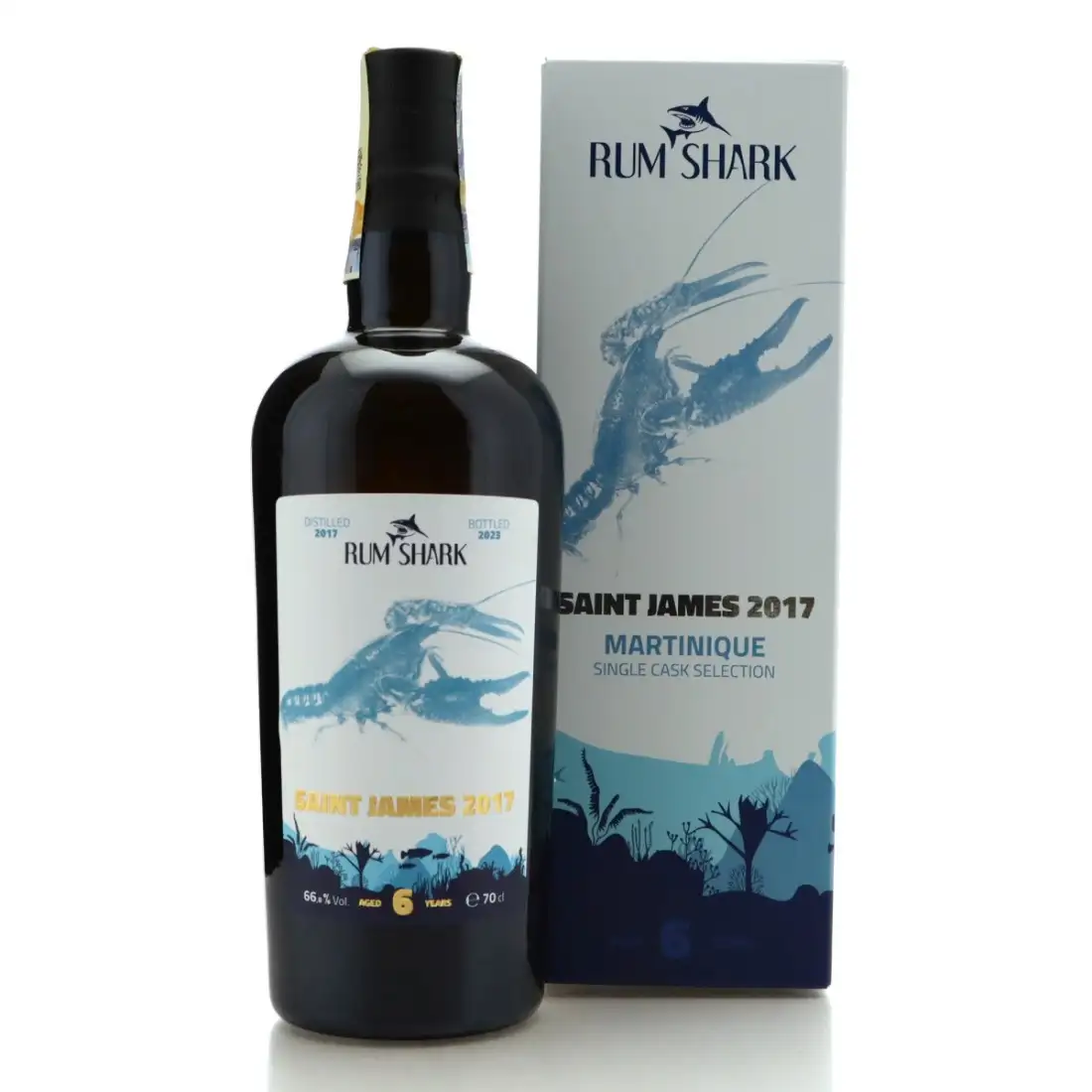 Bottle of Rum Shark Saint James Saint James 2017