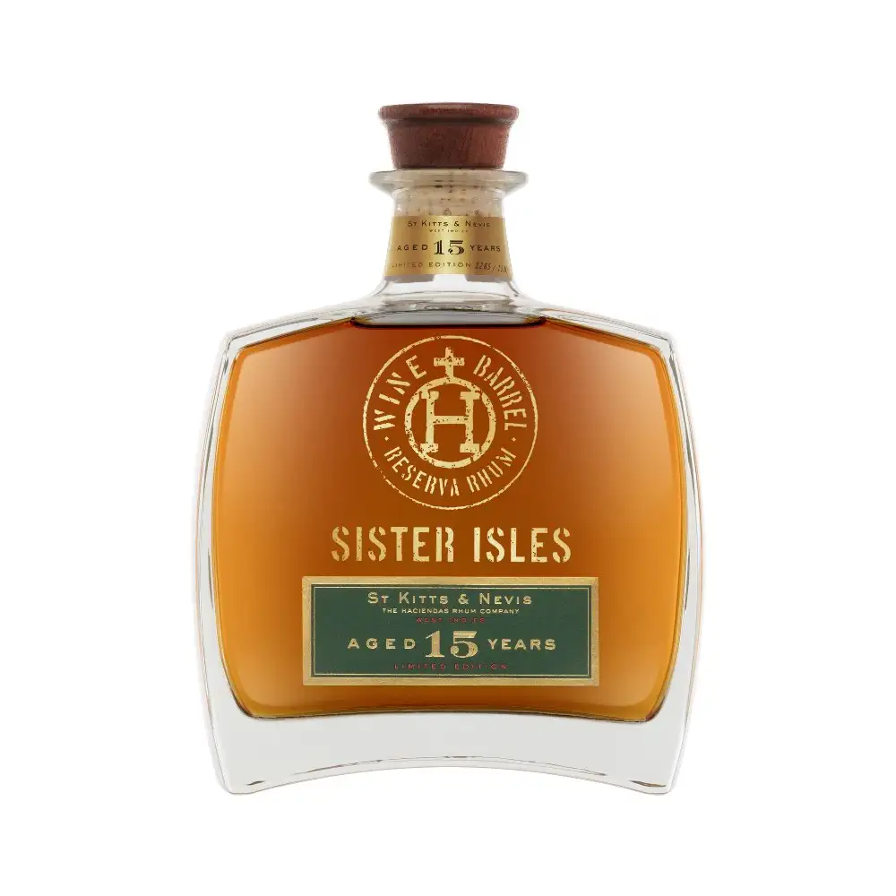 Bottle of The Haciendas Rhum Company Sister Isles Aged 15 Years Rhum