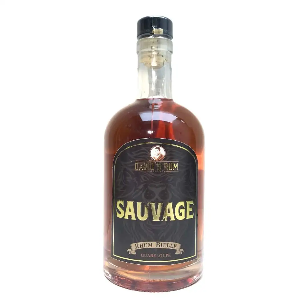 Bottle of David’s Rum Selection Bielle Sauvage