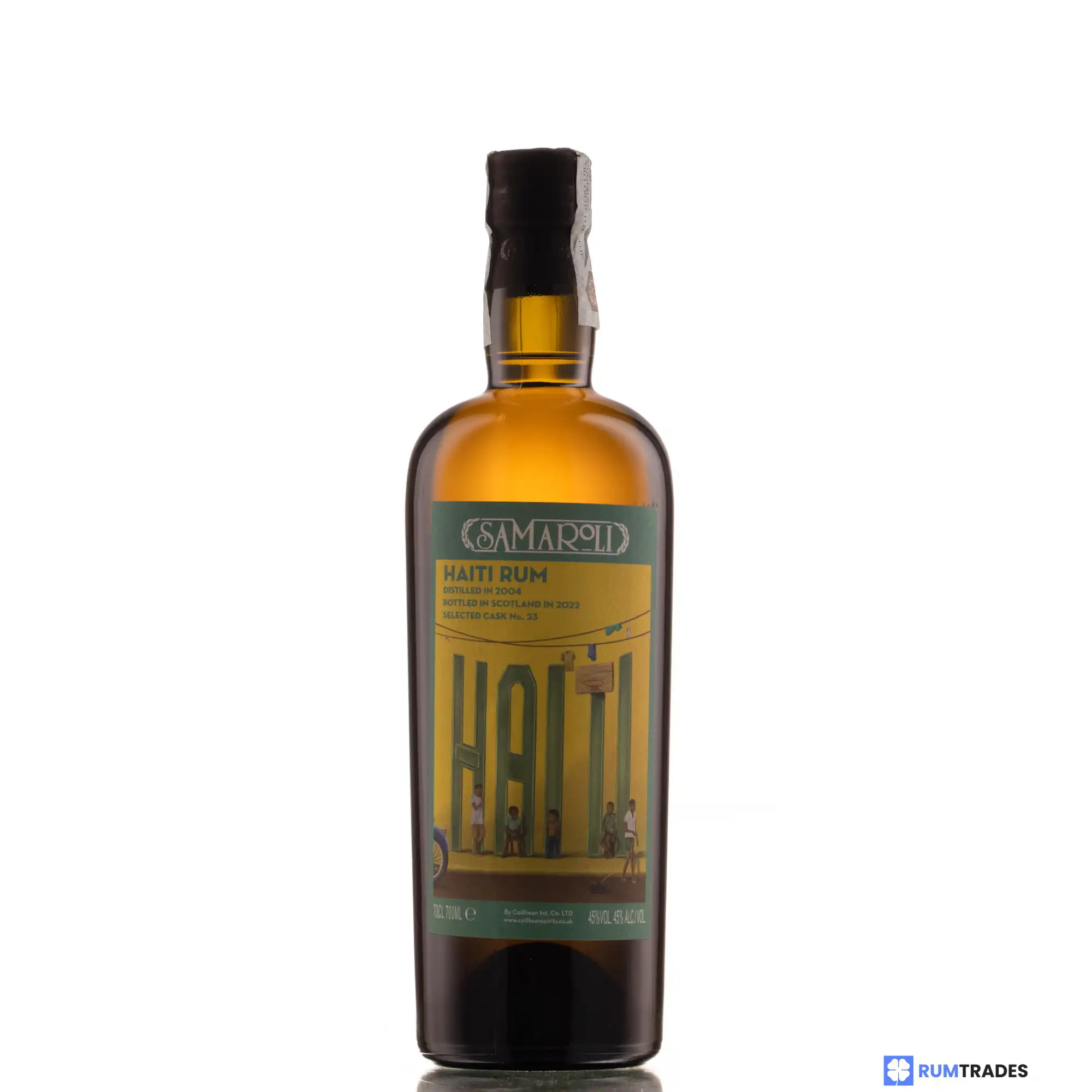 Hochauflösendes Bild von Samaroli Haiti Rum 2004