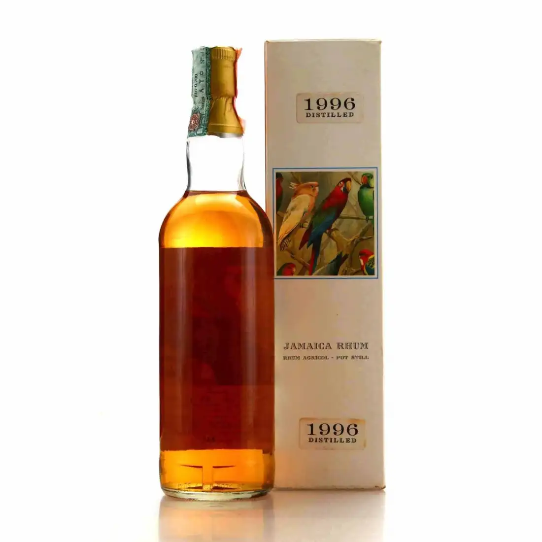 Hochauflösendes Bild von Moon Import Clarendon Jamaica Rum 1996