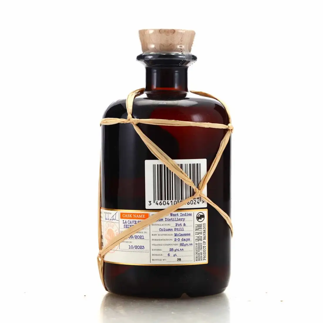 Hochauflösendes Bild von Plantation Private Cask Barge 166 (La Cave sur Seine No.1 / Le Bon Marché 100th Anniversary) 2017