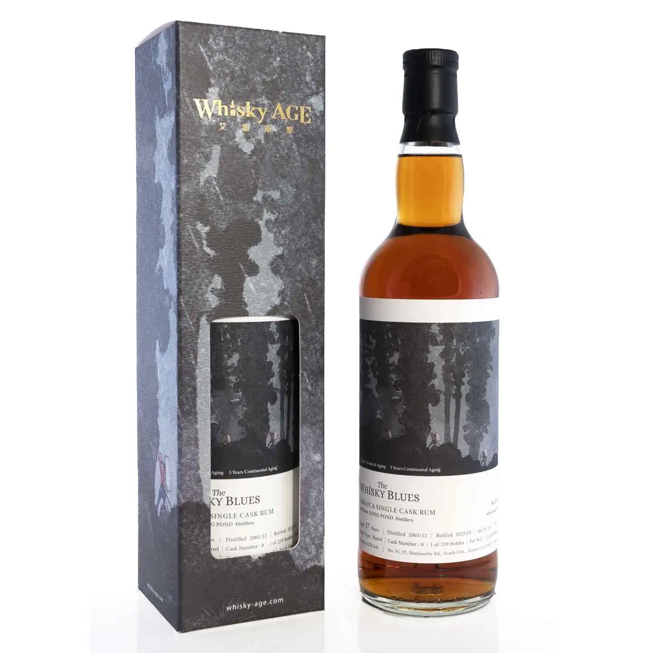 Bottle of Whisky AGE Long Pond The Whisky Blues 2005