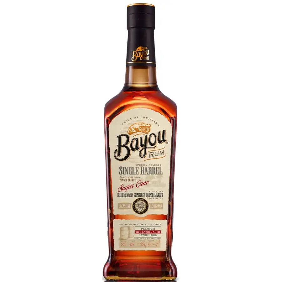 Bottle of Bayou Single Barrel Limited Edition 001