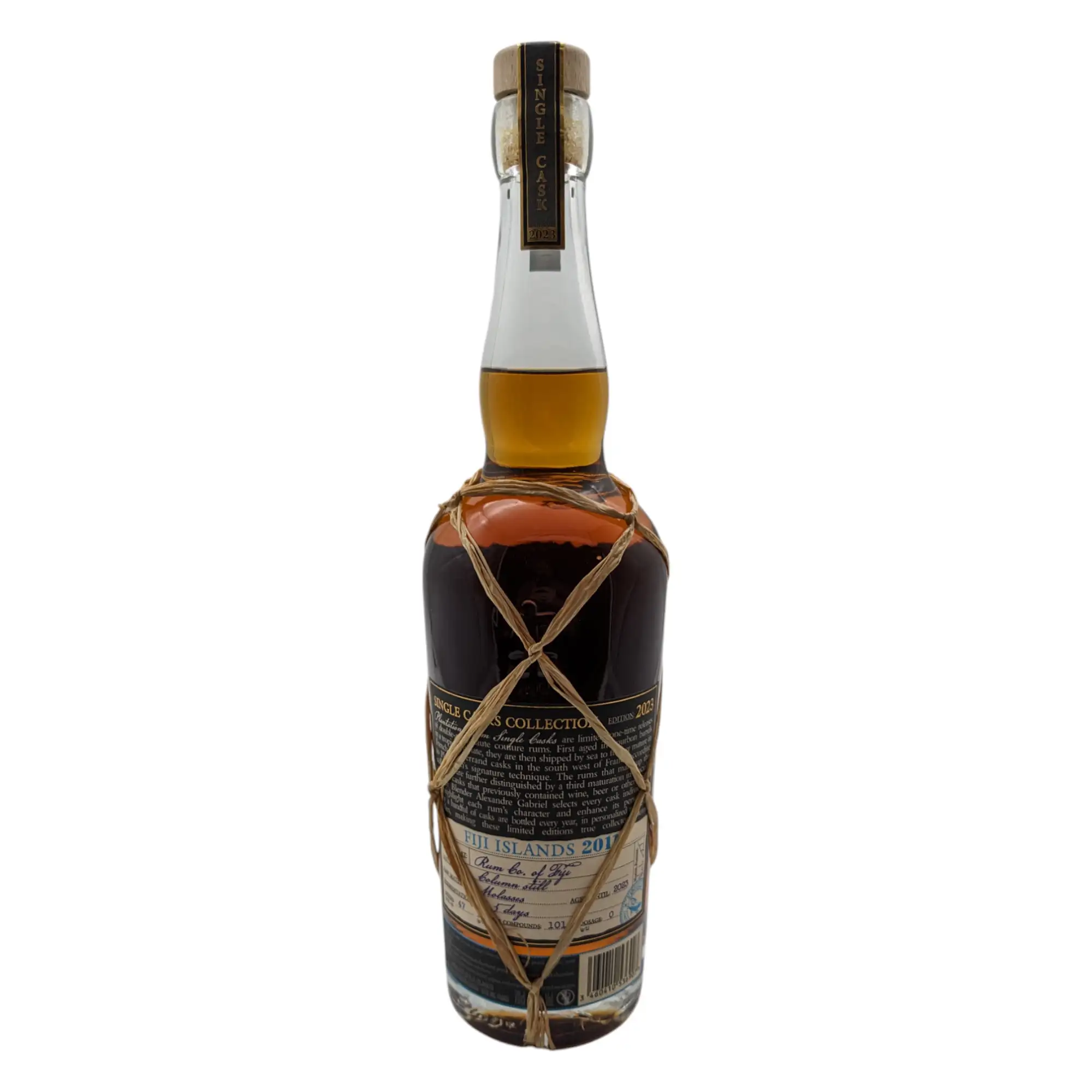 Hochauflösendes Bild von Fiji Rum & Co Plantation Fiji Islands Marsala Wine Cask (Luxembourg Shops) 2011