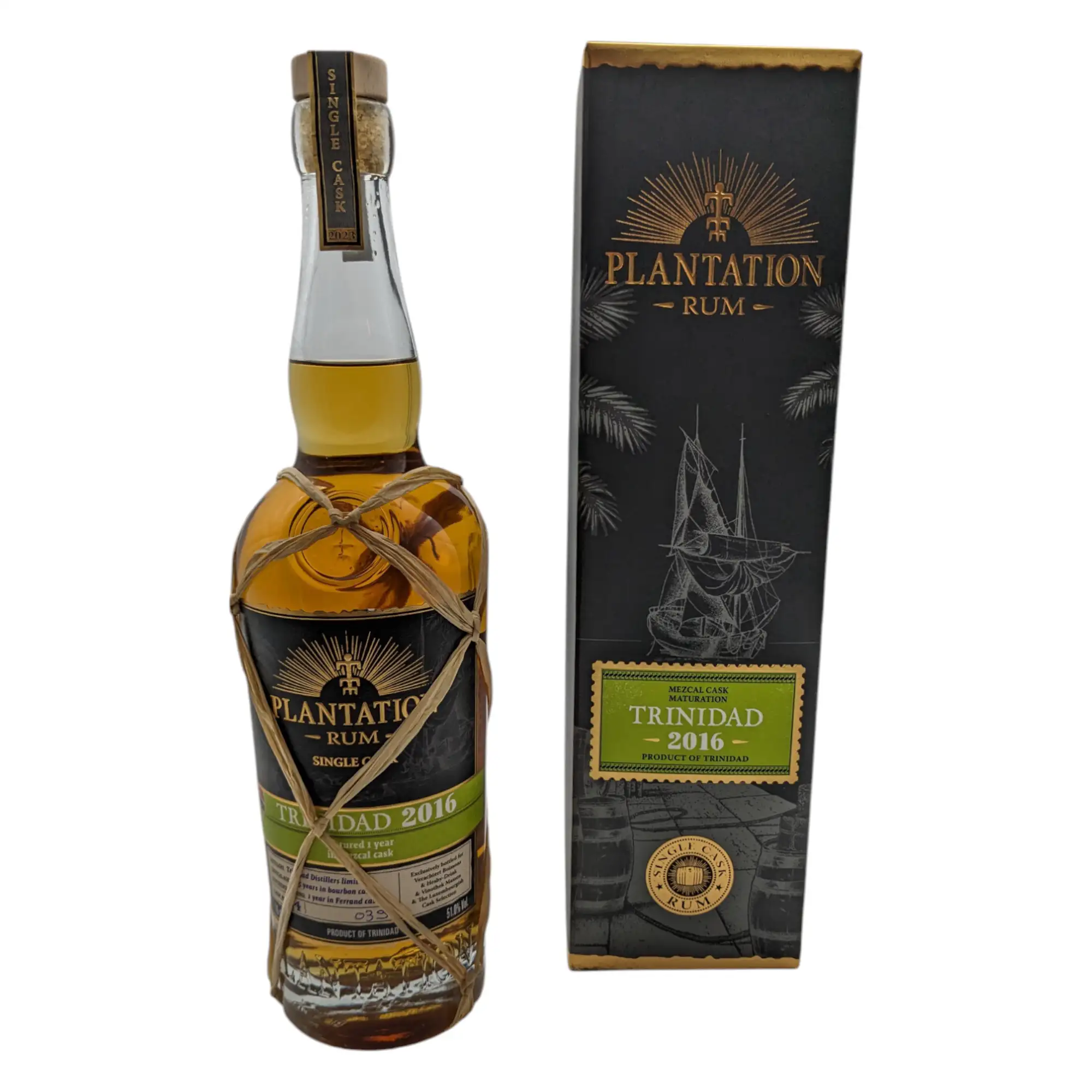 Hochauflösendes Bild von T.D.L Plantation Trinidad Mezcal Cask (Luxembourg Shops) 2016