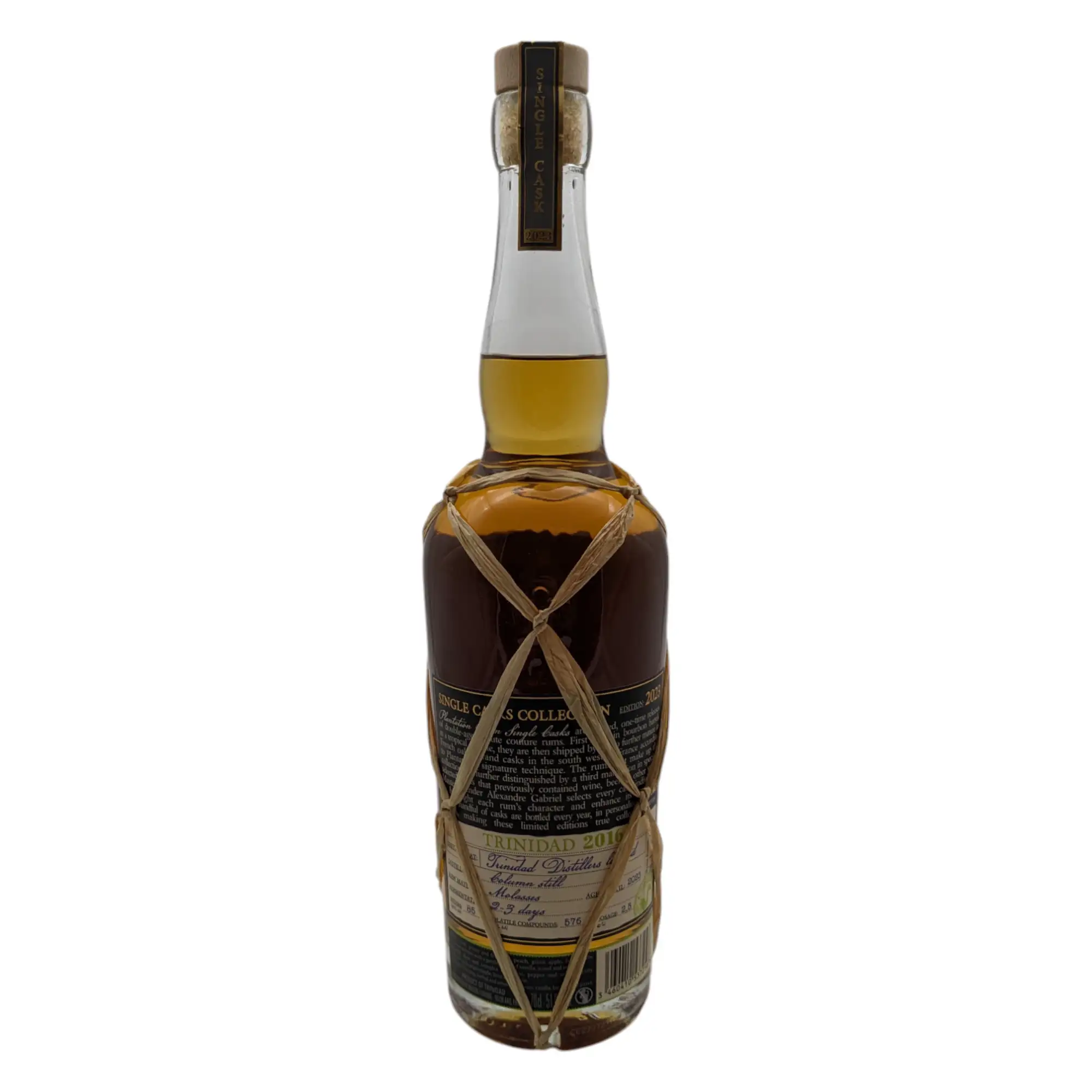 Hochauflösendes Bild von T.D.L Plantation Trinidad Mezcal Cask (Luxembourg Shops) 2016