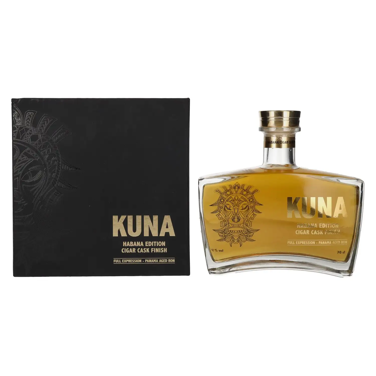 Bottle of Kuna Habana Edition Cigar Cask Finish