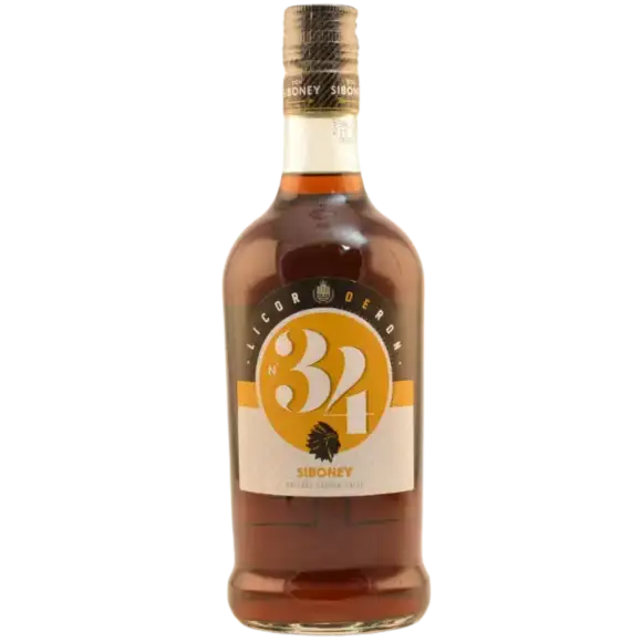 Bottle of Bodegas Cochón-Calvo Siboney Licor de Ron No. 34