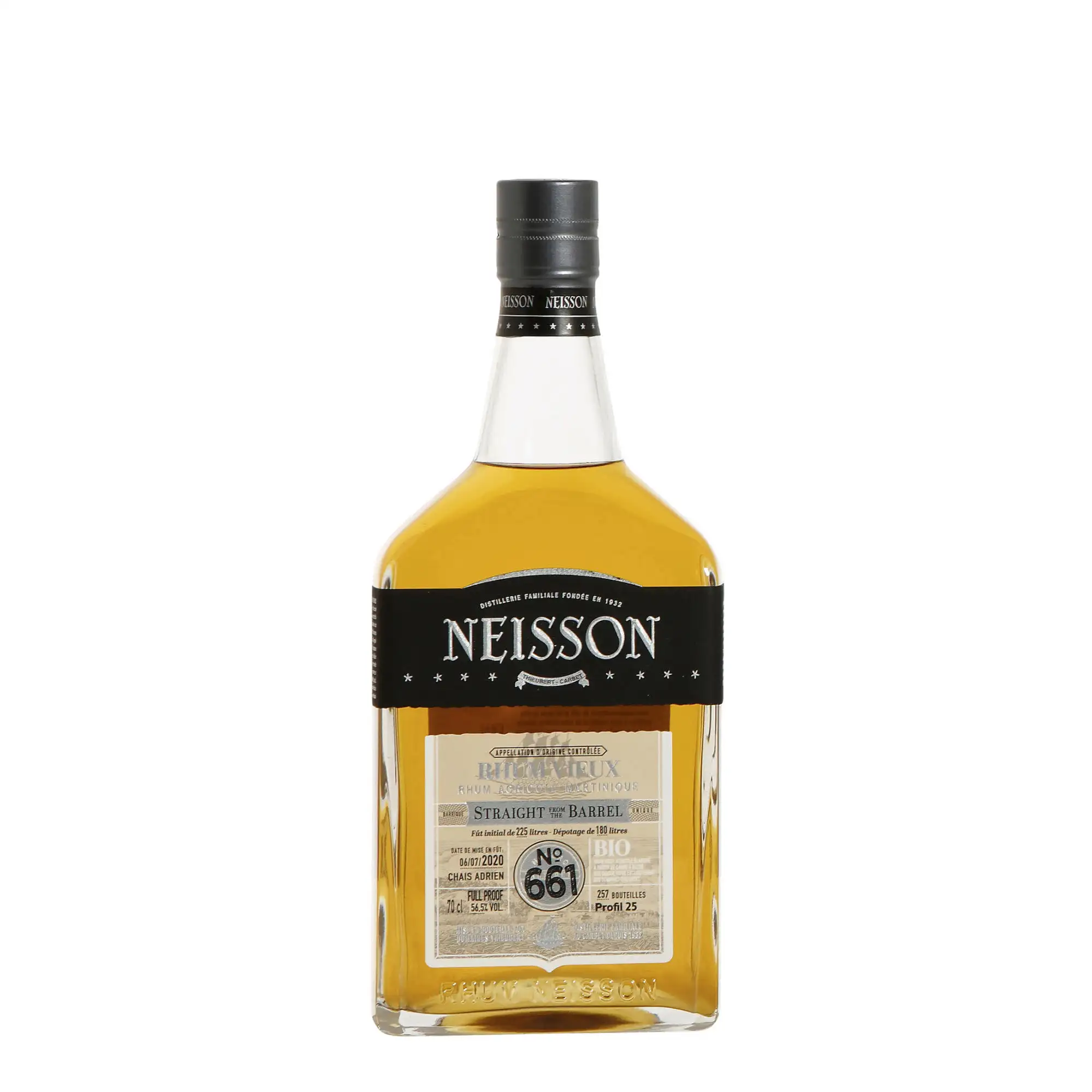 Bottle of Neisson Straight From The Barrel Bio No. 661 2020