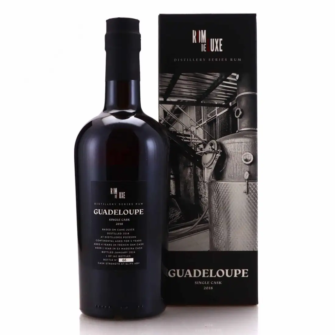 Hochauflösendes Bild von Romdeluxe Poisson Guadeloupe Single Cask 2018