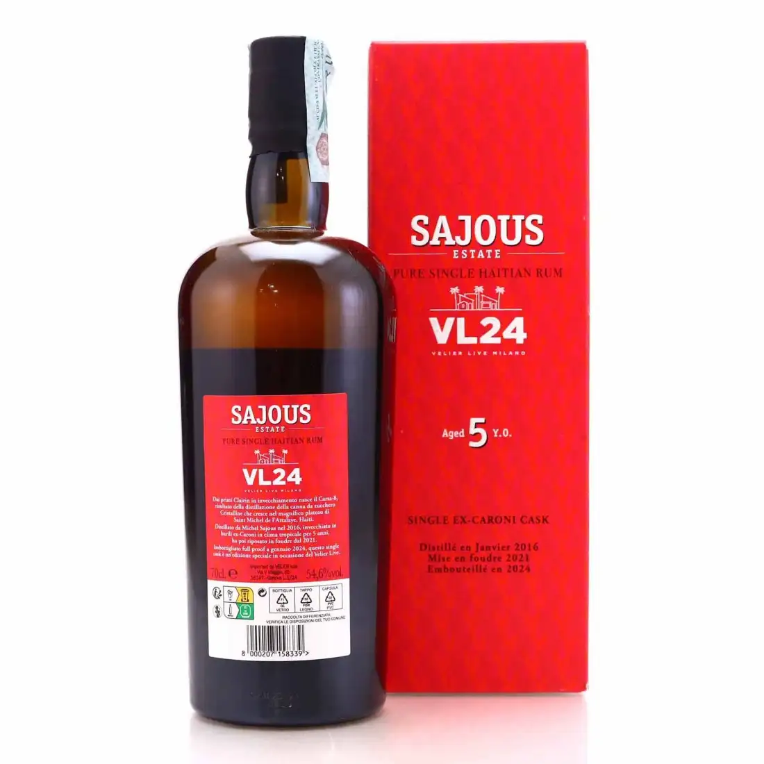 Hochauflösendes Bild von Velier Chelo Sajous Estate VL24 (Velier Live Milano) 2016