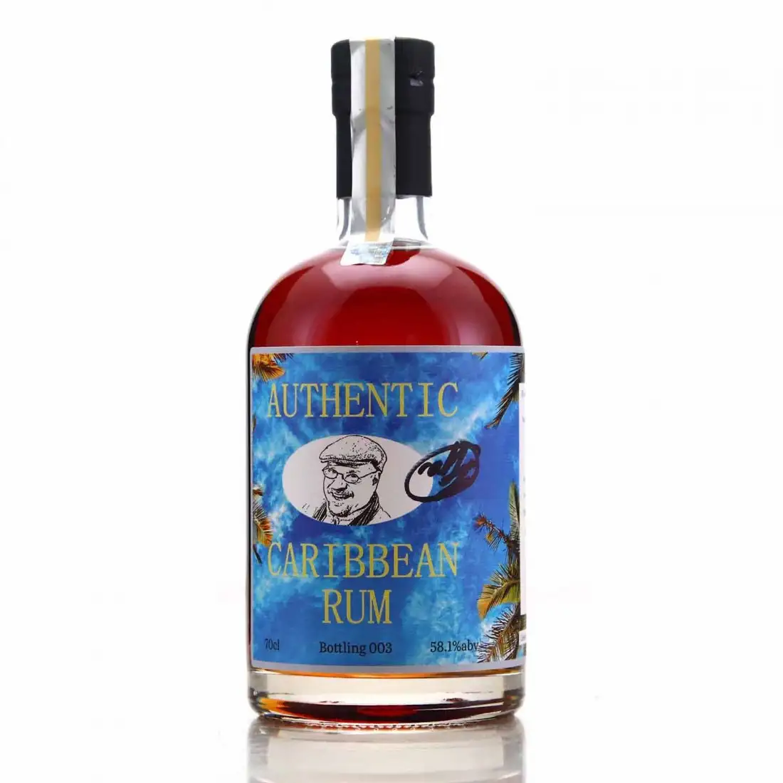 Bottle of The Good Spirits Company Ltd Foursquare Authentic Caribbean Rum 2008
