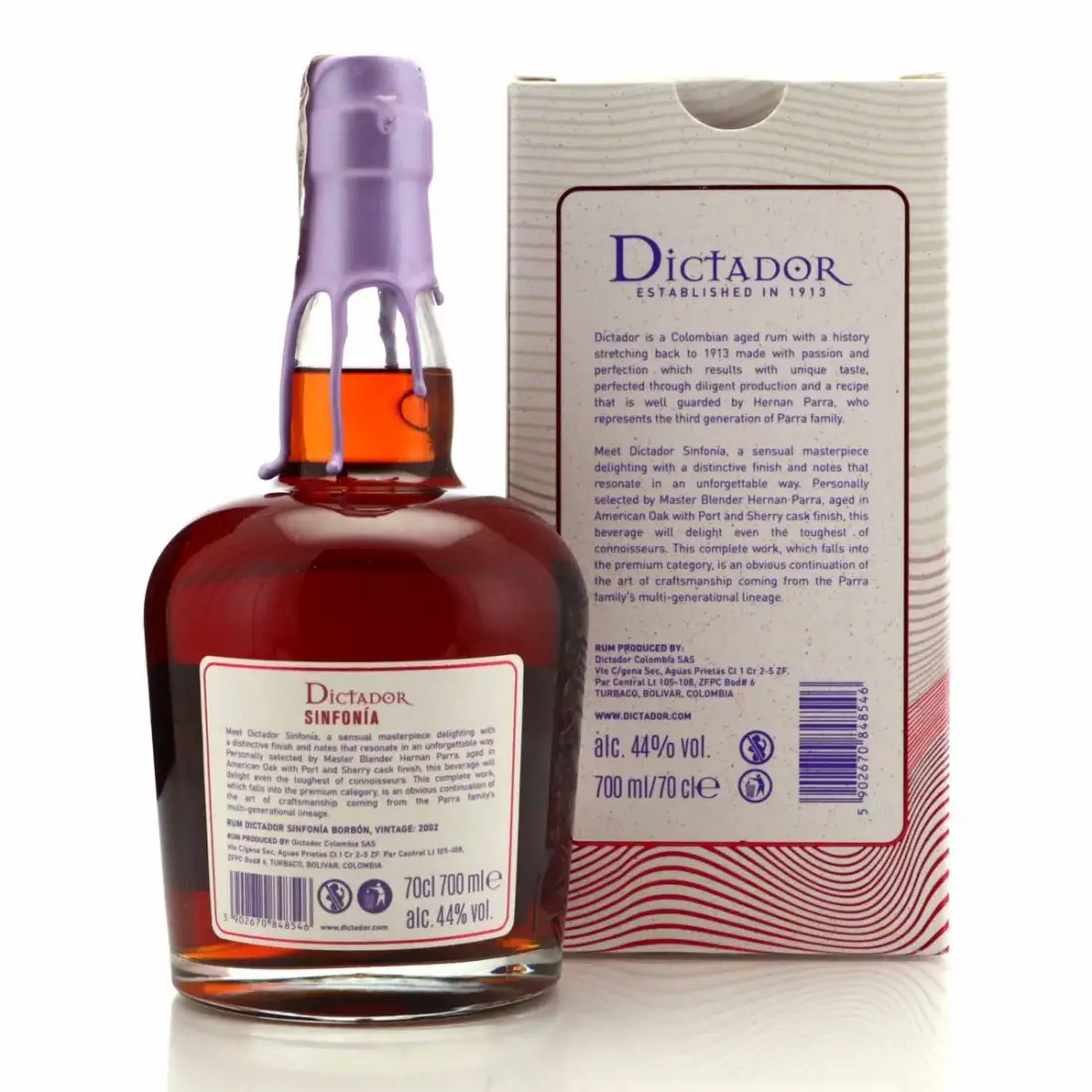 Hochauflösendes Bild von Dictador Sinfonía Borbón 2002