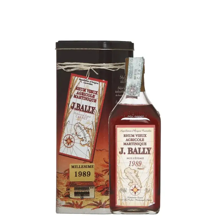 Bottle of J. Bally 1989