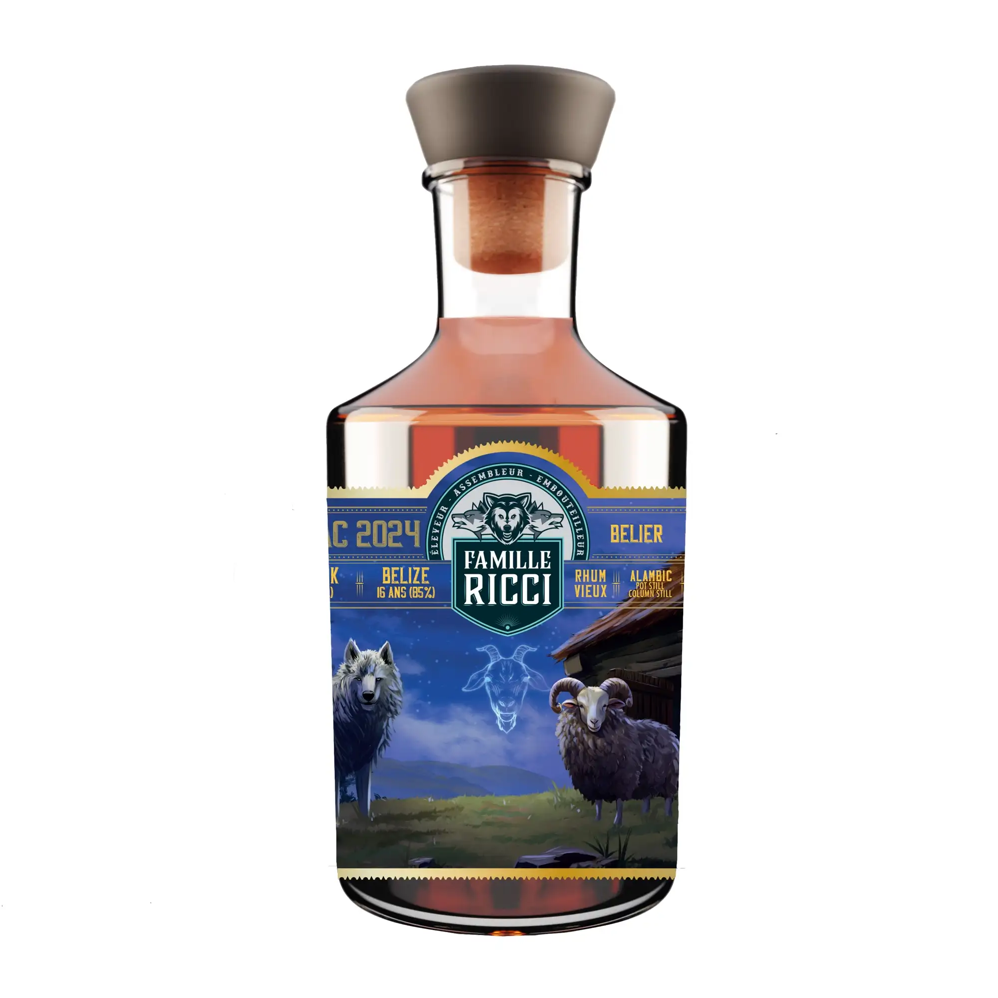 Bottle of Famille Ricci Zodiac Belier 2024