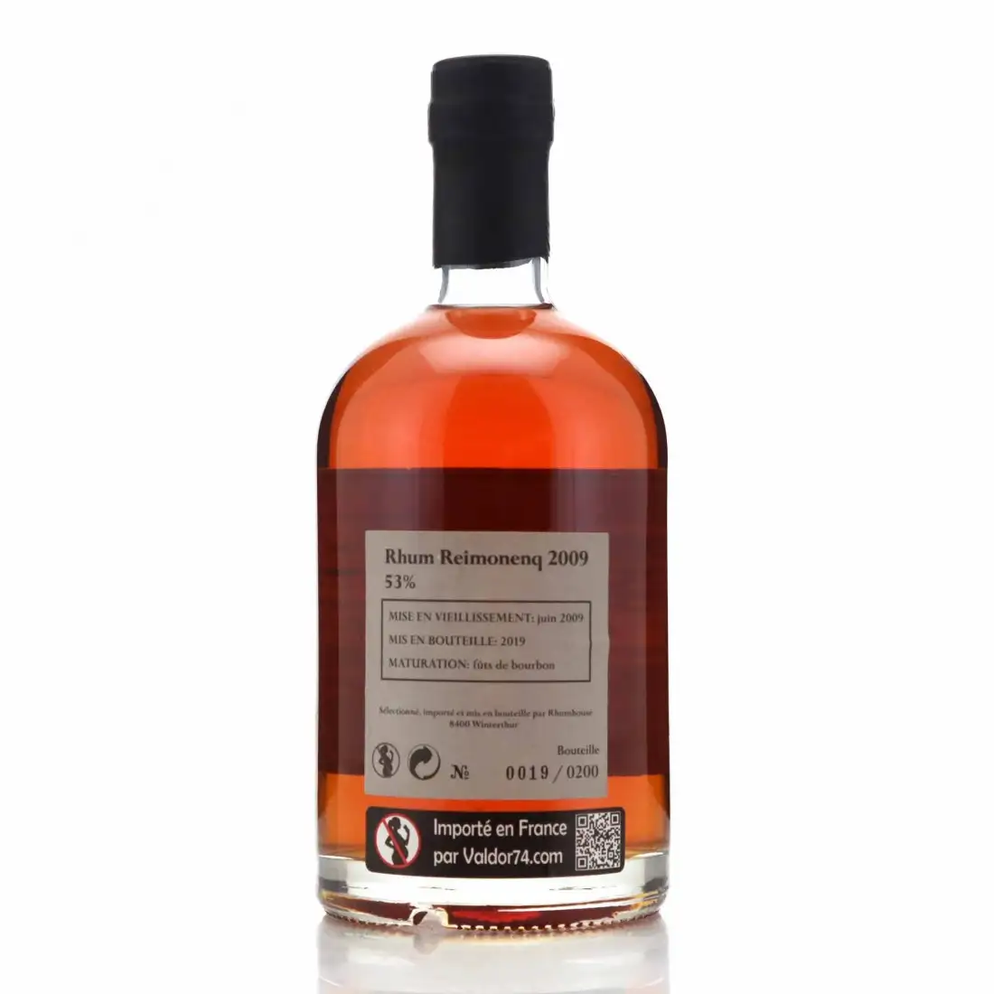 High resolution image of Rhum House ReimonenQ Grande Réserve 2009