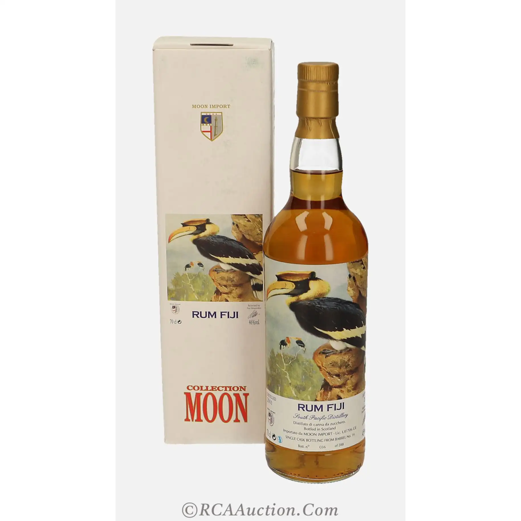 Hochauflösendes Bild von Moon Import South Pacific Rum Fiji 2001