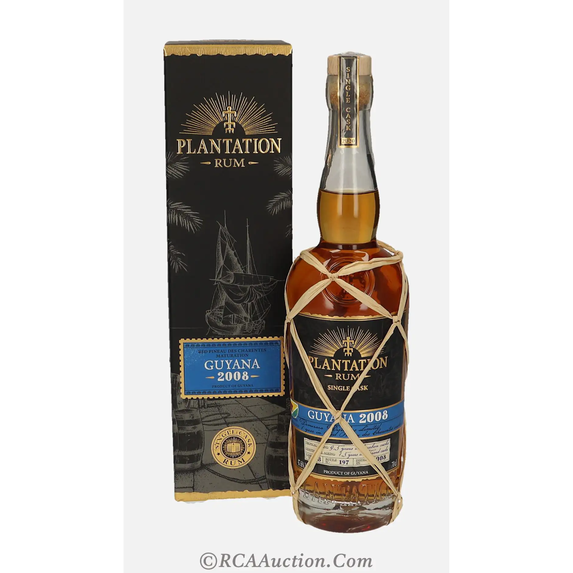 Hochauflösendes Bild von DDL Plantation Red Pineau des Charentes Cask Finish 2008