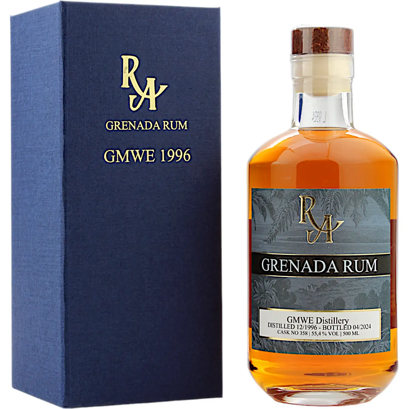 Bottle of RA Grenada Rum GMWE 1996
