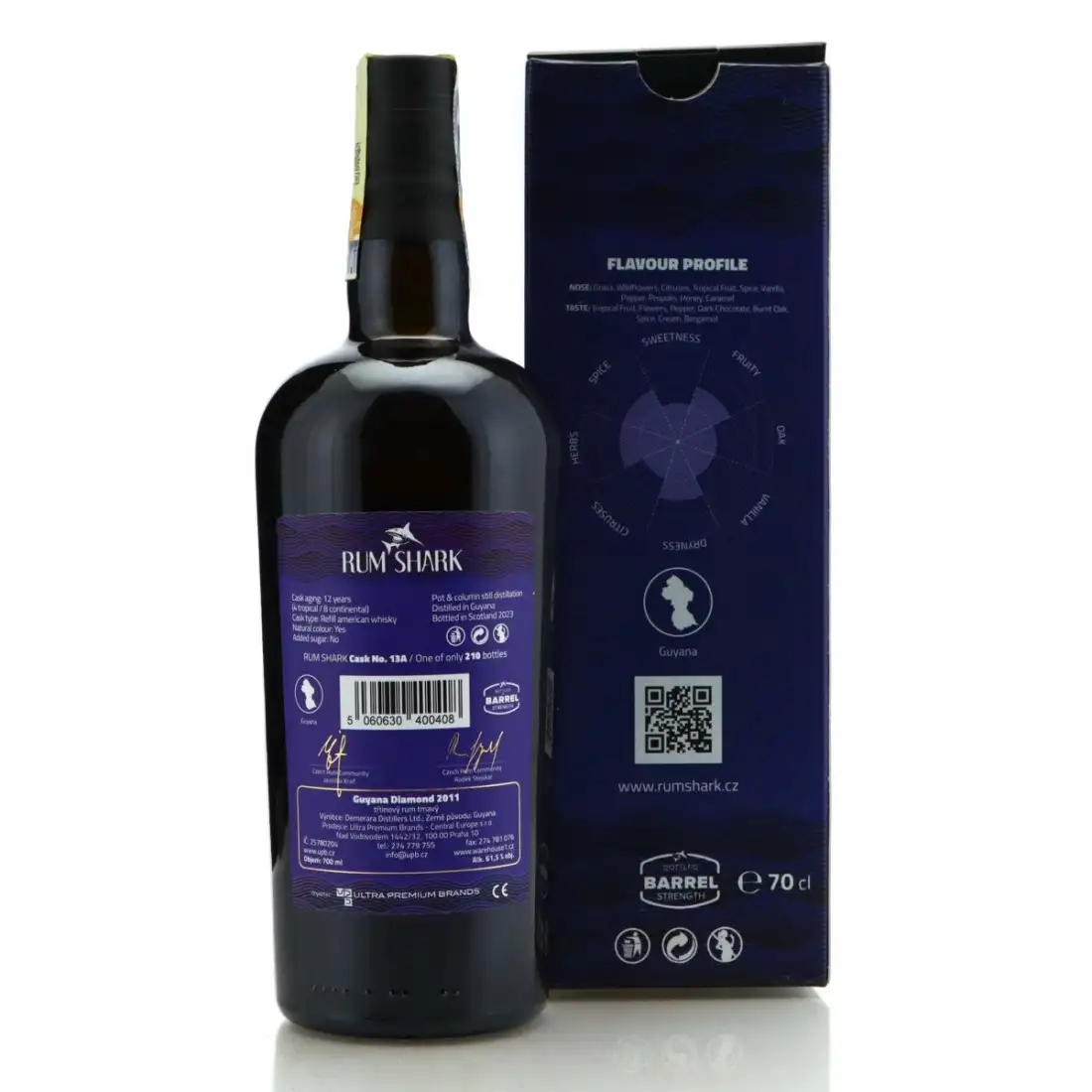 Hochauflösendes Bild von Rum Shark Diamond Guyana 2011