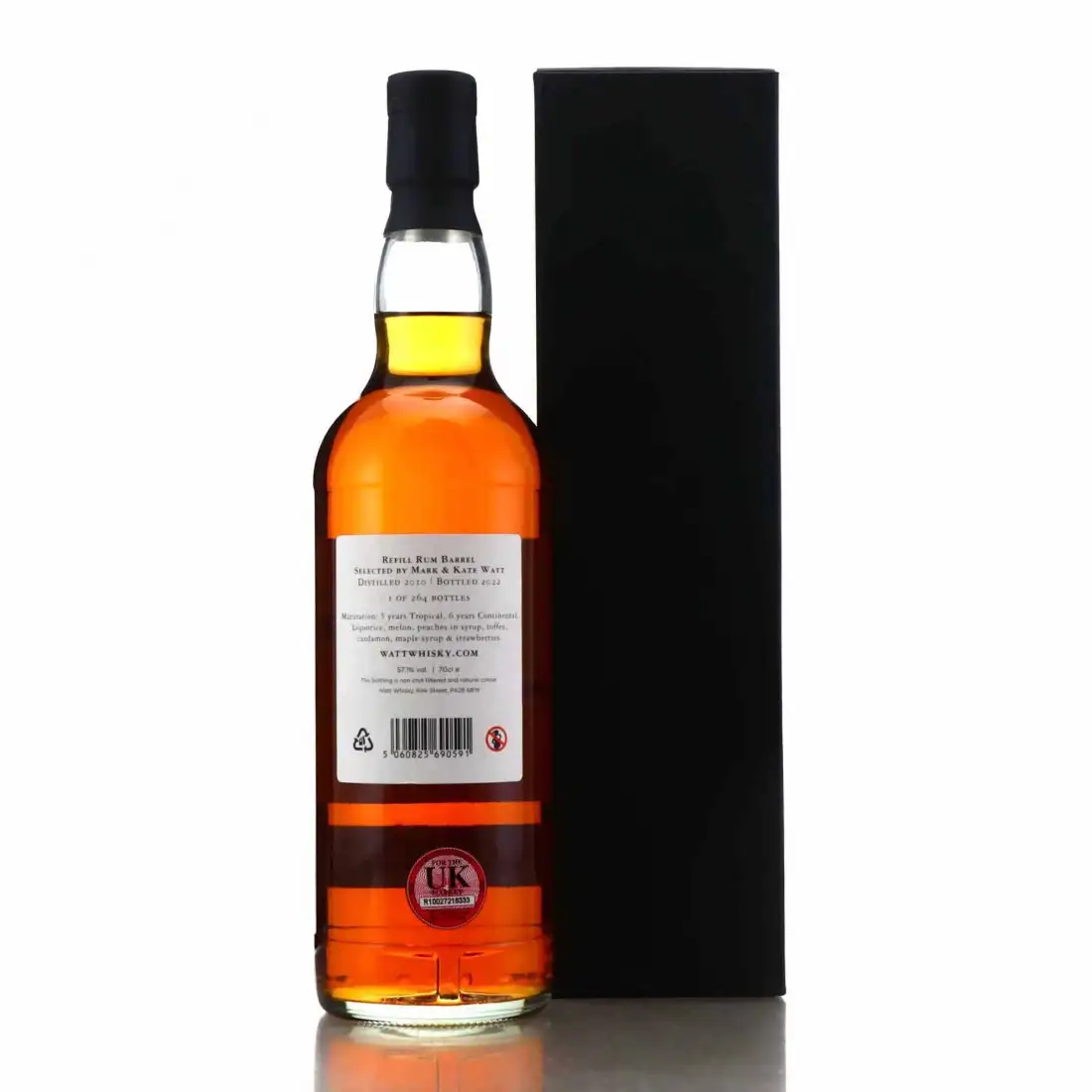 Hochauflösendes Bild von Watt Rum A.F.D. Dominican Republic Rum