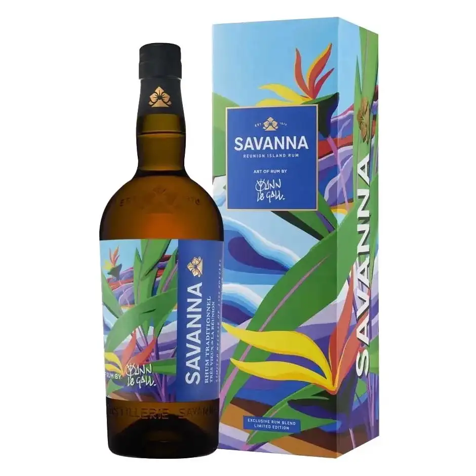 Bottle of Savanna Art of Rum by Yann le Gall 2014