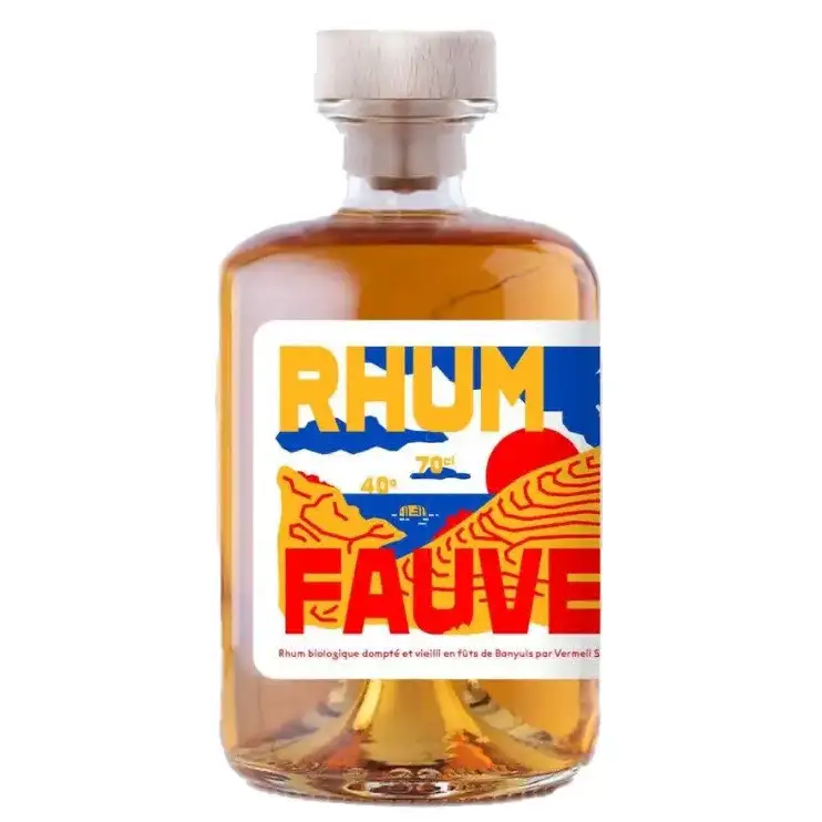 Bottle of Vermeil Spirits Rhum Fauve Bio