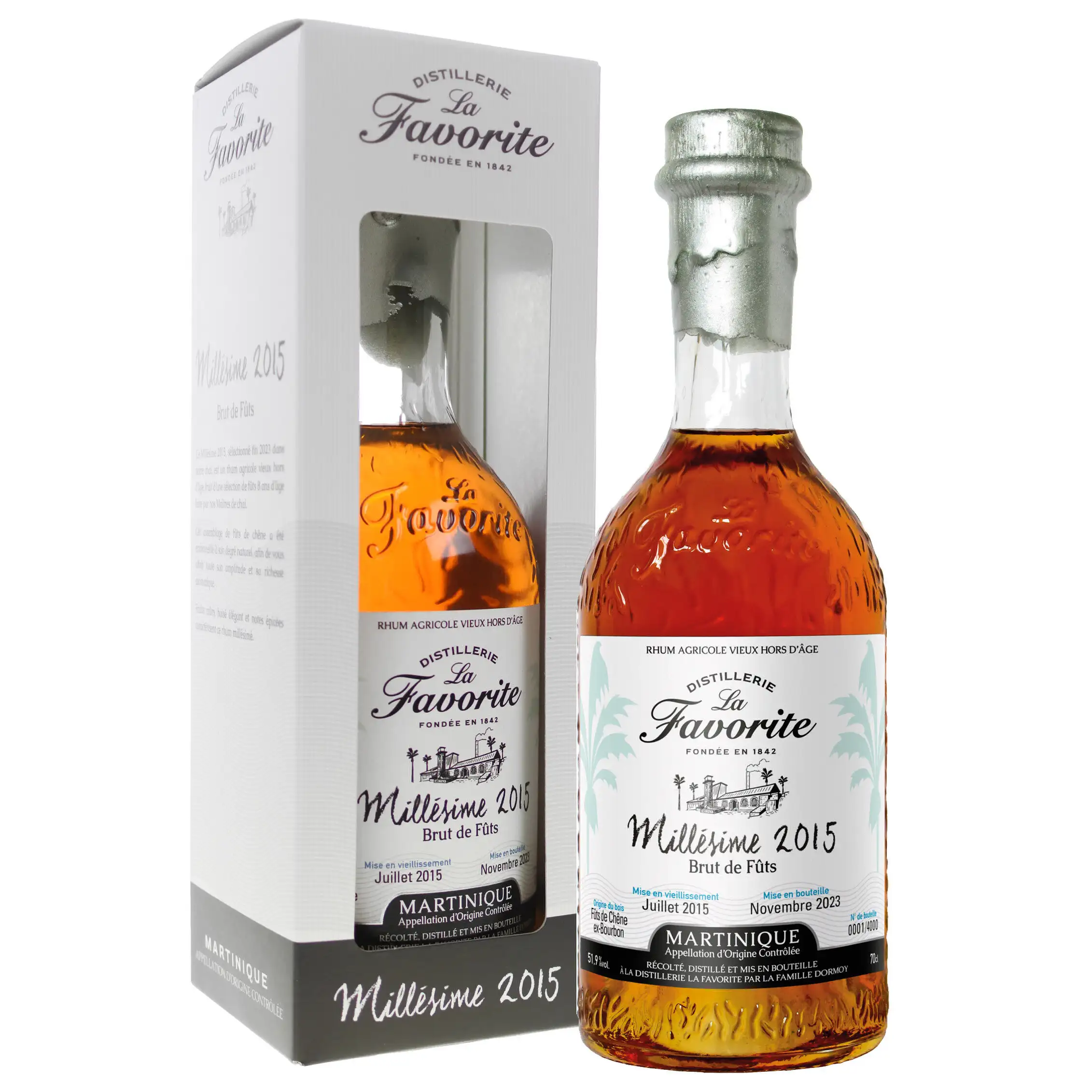 Bottle of La Favorite Millésime 2015 (Brut de Fûts)