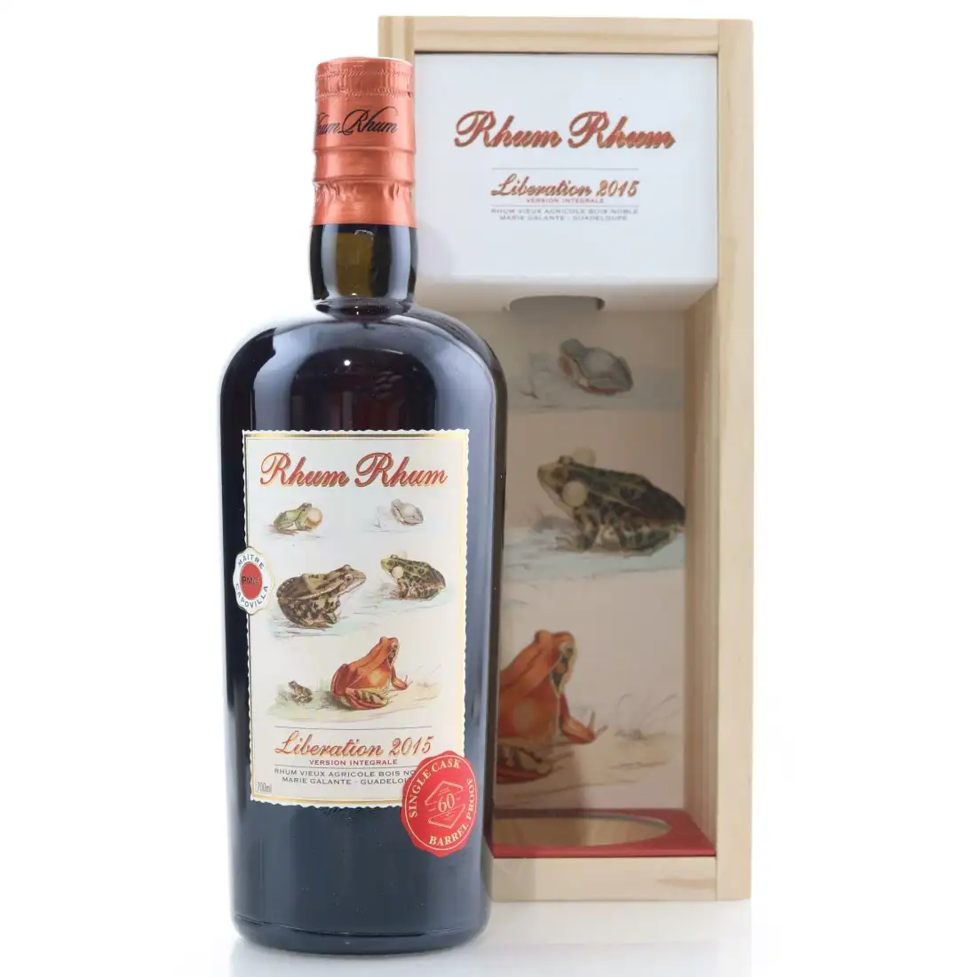 Bottle of Velier Bielle Rhum Rhum Libération 2015 60th LMDW 2010