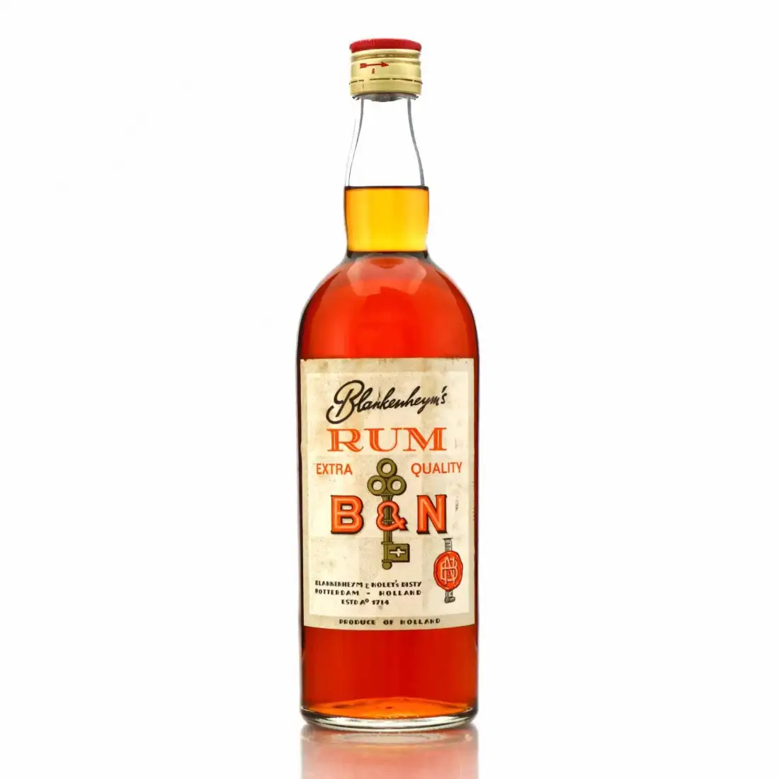 Bottle of Blankenheym and Nolet's B & N Extra Quality 1960s