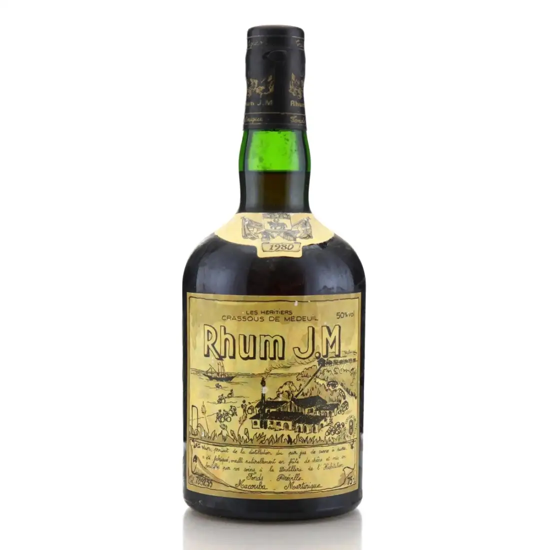 Hochauflösendes Bild von Rhum J.M 1980