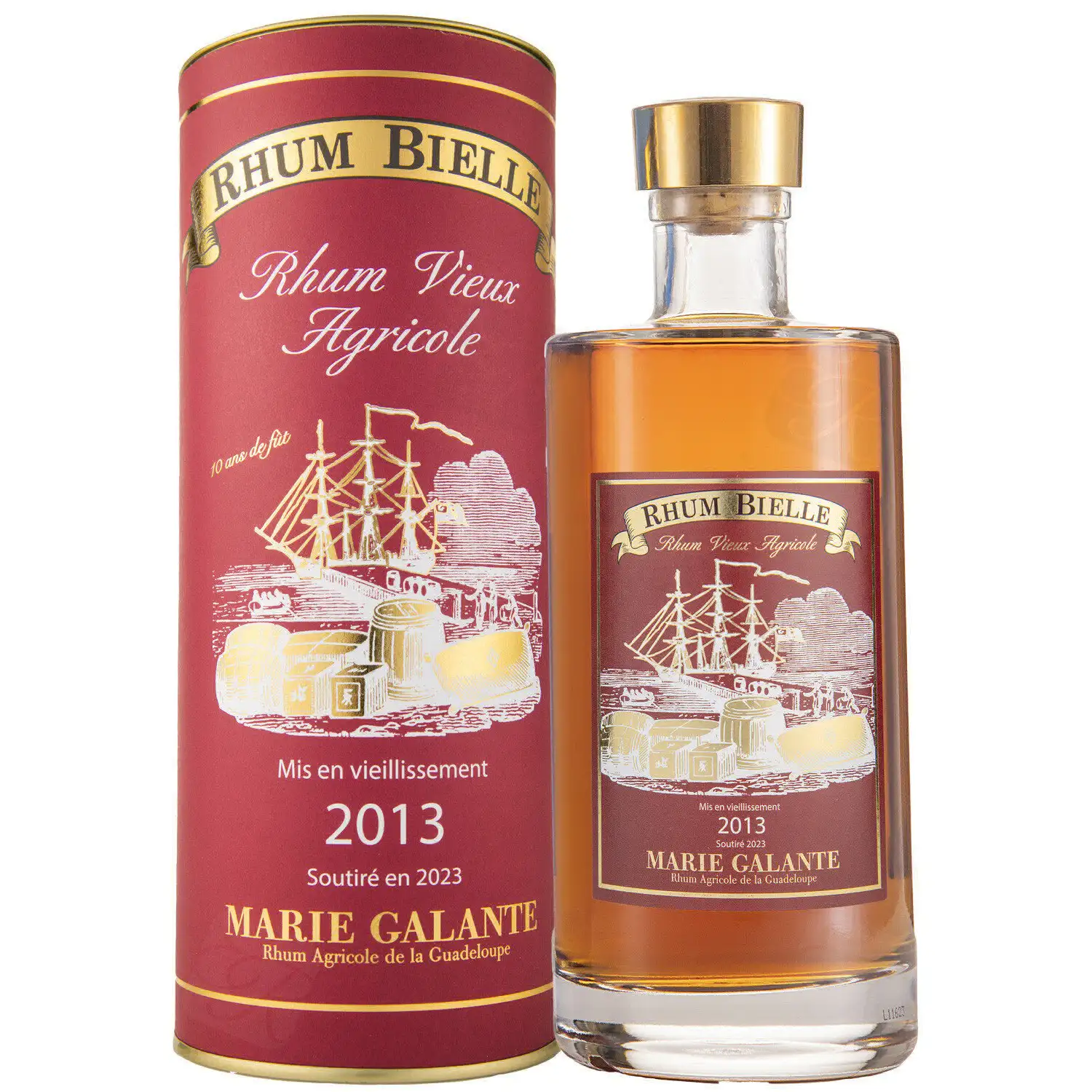 Bottle of Bielle Rhum Vieux Agricole 2013