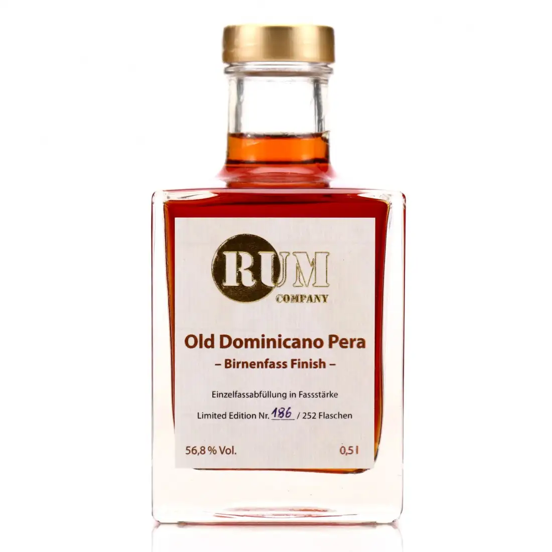 Bottle of Rum Company Old Dominicano Pera